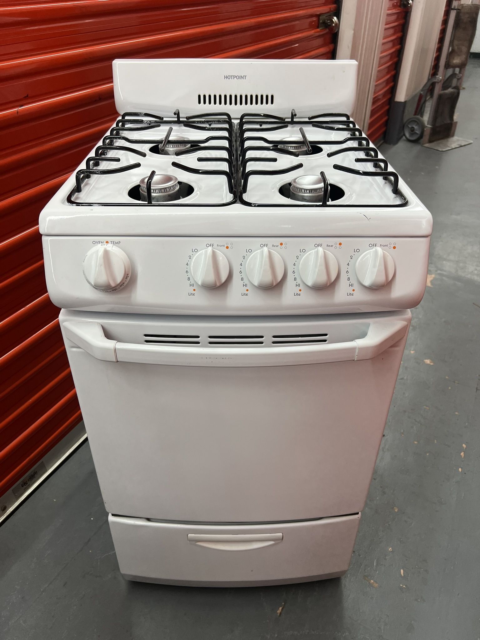 Estufa Hotpoint De 20” De Ancho