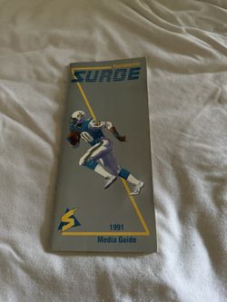 Sacramento Surge 1991 Media Guide 