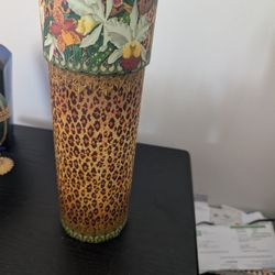 Leopard Wine Holder 13 Inches