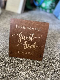 Guest Book Sign 