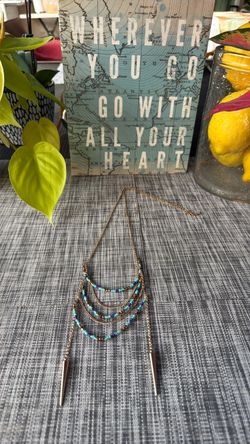 fancy turquoise gold necklace