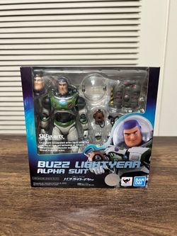 Bandai S.H.Figuarts Buzz Lightyear Alpha Suit Disney Pixar Action Figure (PLEASE READ DESCRIPTION)