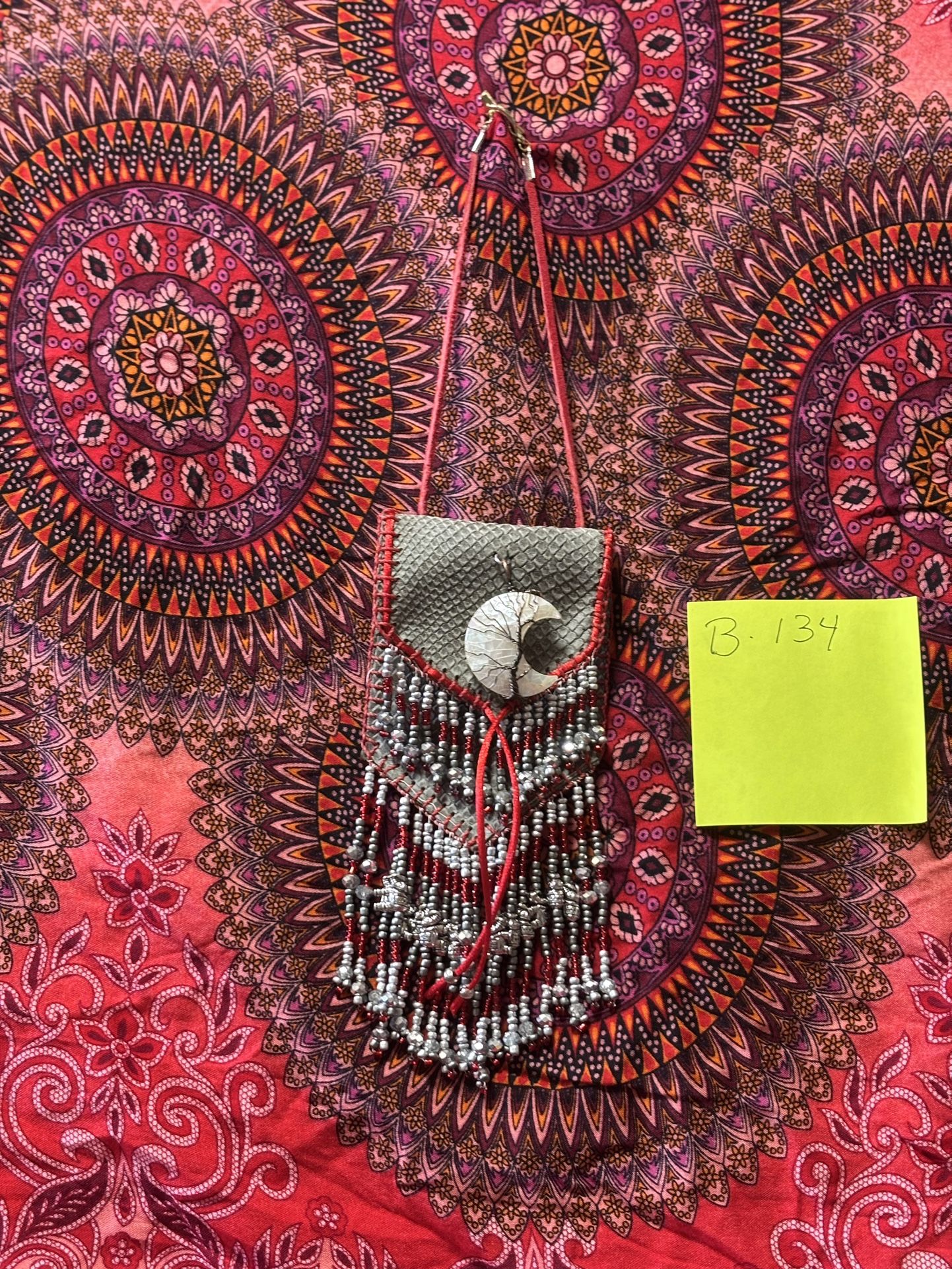 Beaded Bag A-134