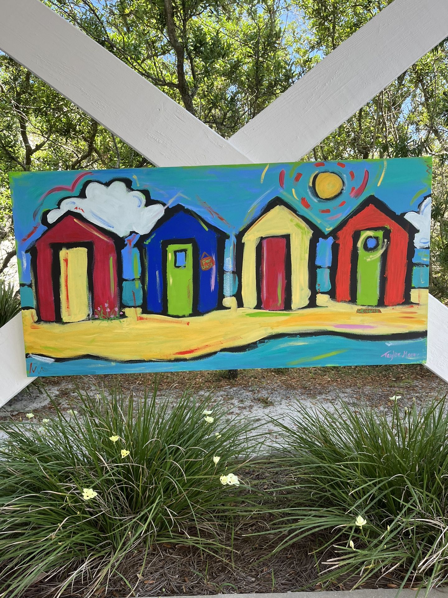 Beach Fun N Sun Painting