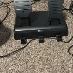 Black Hori Racing Wheel Overdrive set