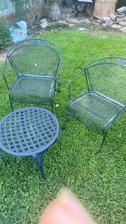 Outdoor chair set