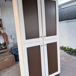 Wood Dresser Cabinet