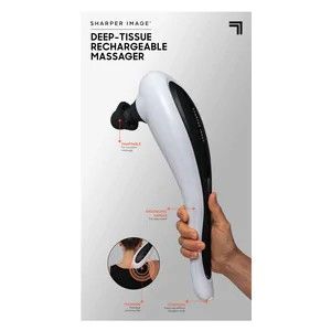 Sharper image deep tissue rechargeable massager