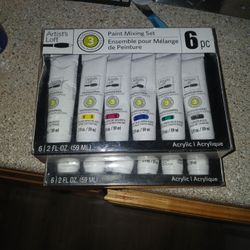 2 Ct. Artist's Loft 6 Pc Paint Mixing Set *BRAND NEW*