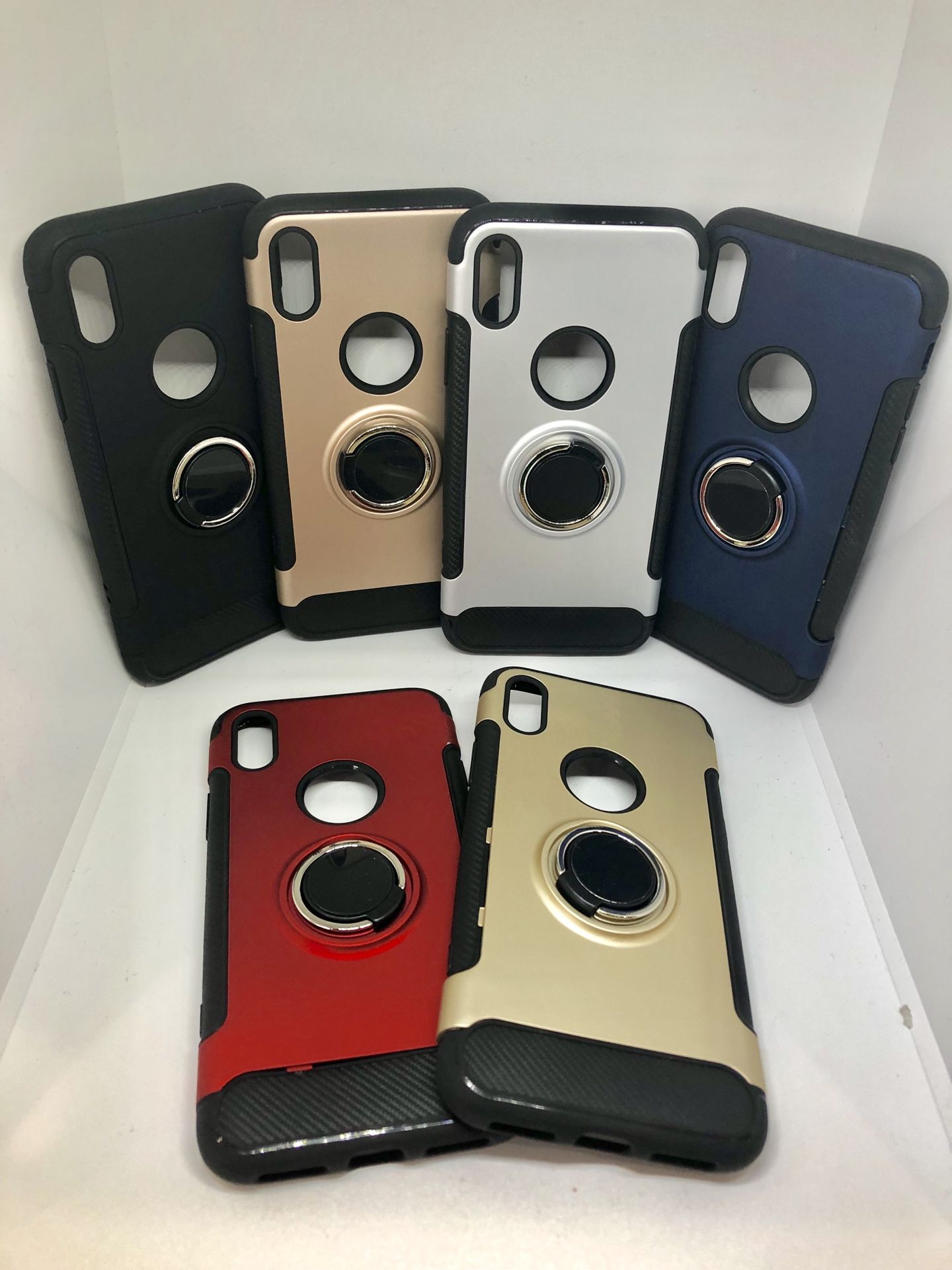 IPhone X Case w/ ring finger