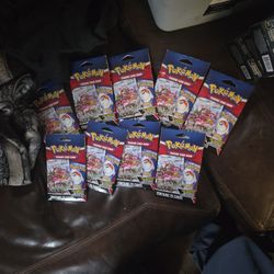 Pokemon 25 Card Booster Packs 