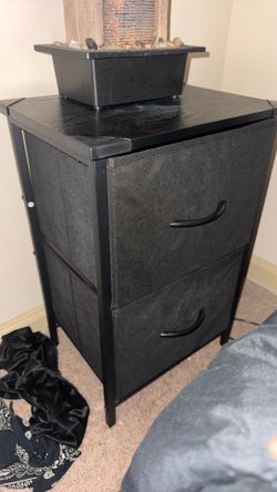 Mini 2 drawer nightstand