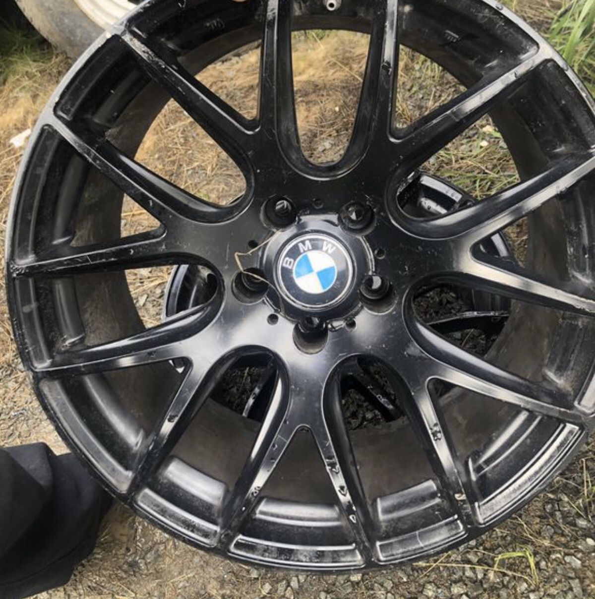 Black 19 inch Bmw wheels rims 19” 19s Staggered concave 5x120