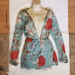 Flowery Romper
