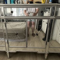 Mirrored Vanity/Console Table