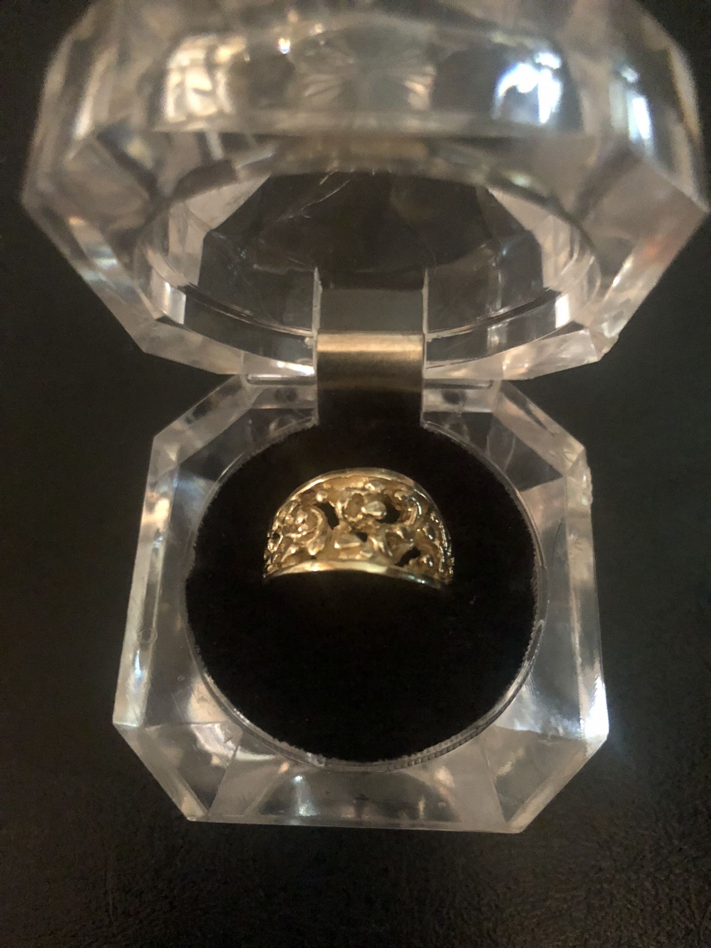 14kGold Nugget Ring Size 6 1/2 