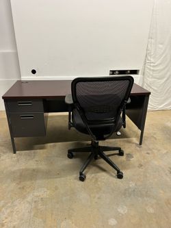Office Desk and Chair