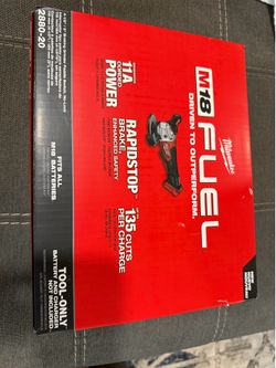 Milwaukee M18 Fuel Braking Grinder