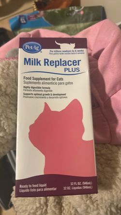 PetAg Milk Replacer Plus for Kittens 32oz