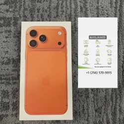 Apple iPhone 17 Pro Max 256GB Cosmic Orange Unlocked New