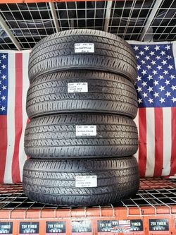 ✅ 4 NICE USED TIRES P235/55R20 BRIDGESTONE ECOPIA HL422 PLUS ALL SEASON USED TIRES 235 55 20
