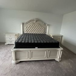 KING BEDROOM SET BRAND NEW PILLOW TOP MATTRESS AND BOXSPRING SAME DAY DELIVERY 