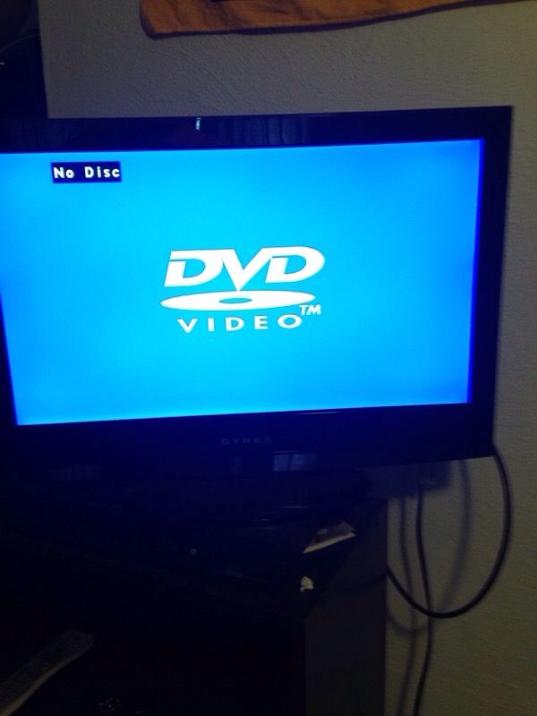 Dynex 20 inch TV with built in DVD player