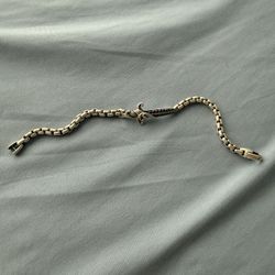 David Yurman Silver WAVES DAGGER BRACELET 5mm