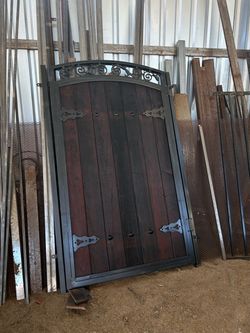 Metal and Wood Gate/Door