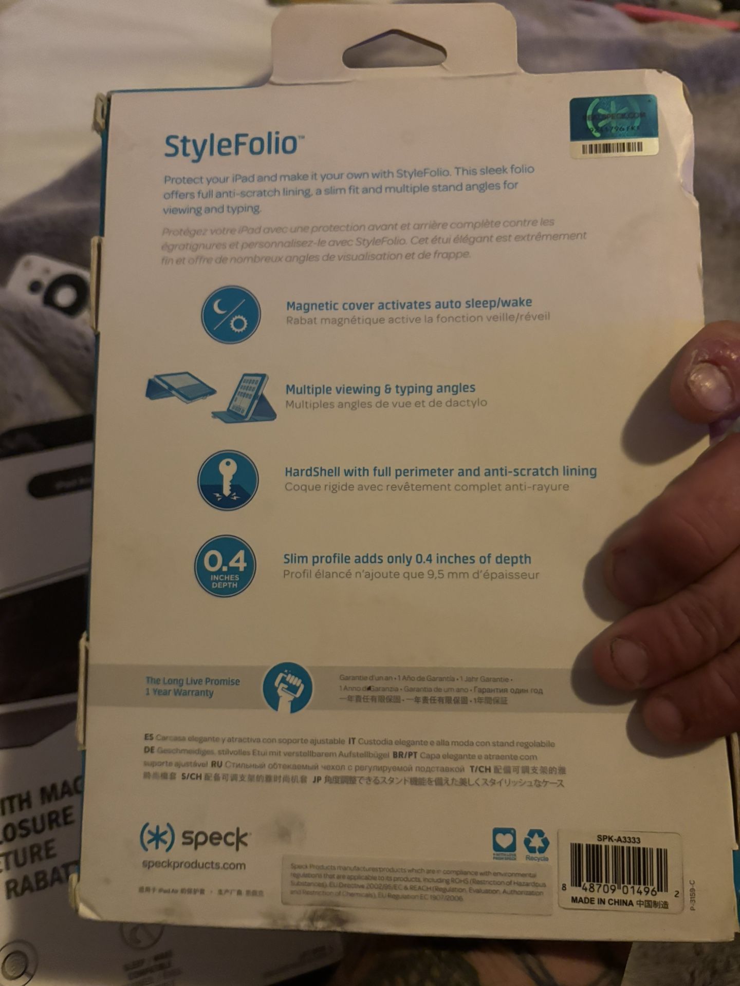 2 iPad Air and Air 2 Folios