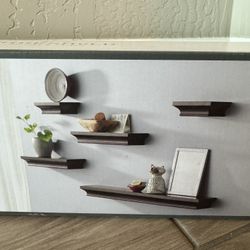 New Wall Shelf Set Of 5. 