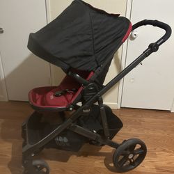Britax Red and Black stroller