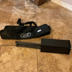 Folding Adjustable Music Stand w/Case CHECK MY PAGE FOR MORE MUSIC BOOKS STANDS & ACCESSORIES 