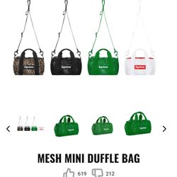 Supreme Supreme Mesh Mini Duffle Bag