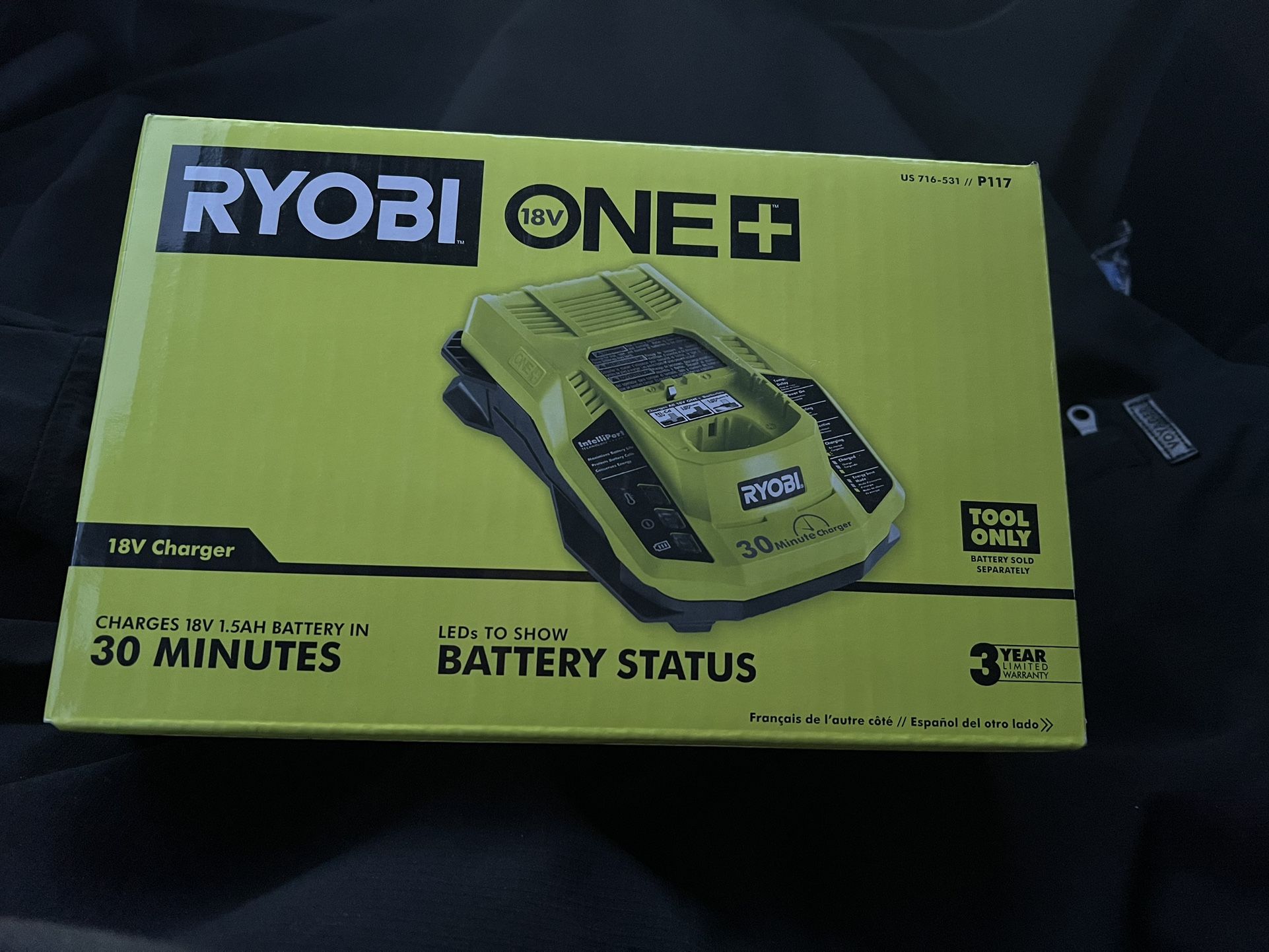 18v RYOBI 30min Charger