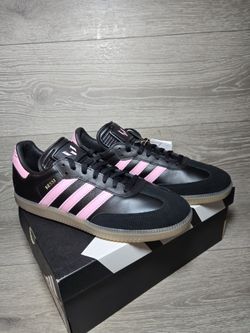 Adidas Samba Messi Black Pink Gum Bottom Soccer Shoes Mens Sizes JP7845