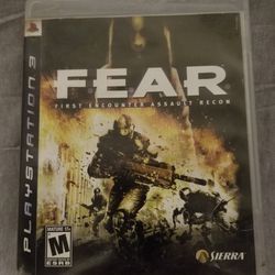  FEAR PS3 CIB