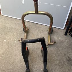 Used motorcycle wheel jacks
