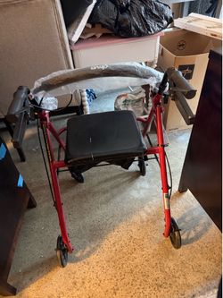 Walker and wheel chair