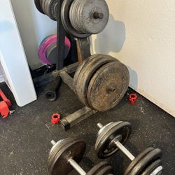 1 inch weight plates set (Must  Sell  OBO)
