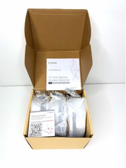 X-Sense SD2L0AX Smoke Detector 3-Pack 10-Year Battery Fire Alarm | New, Open Box