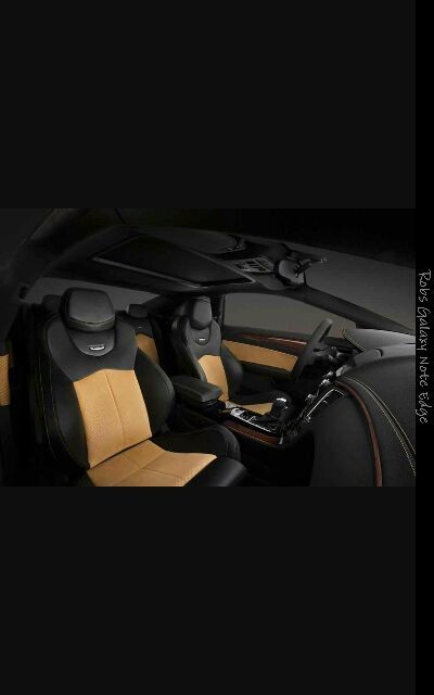 Cadillac cts-v leather recaro seats coupe