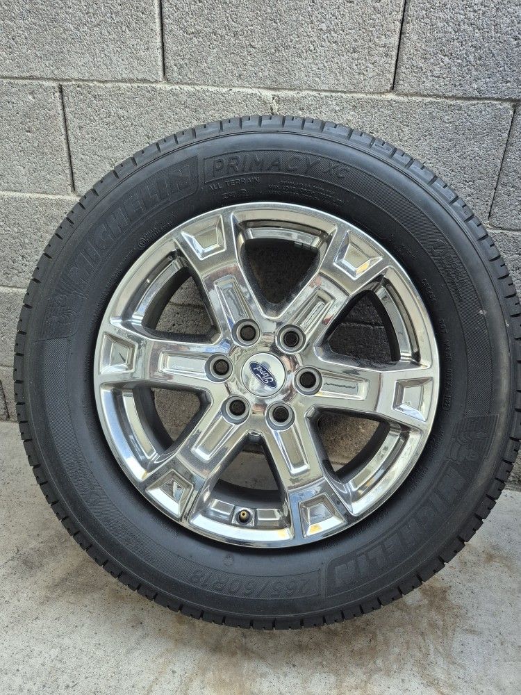 2021Ford F150 6 Lug Takeoffs 18 Inch OEM Wheels