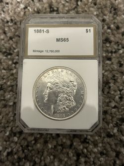 1881-S Morgan Silver Dollar 