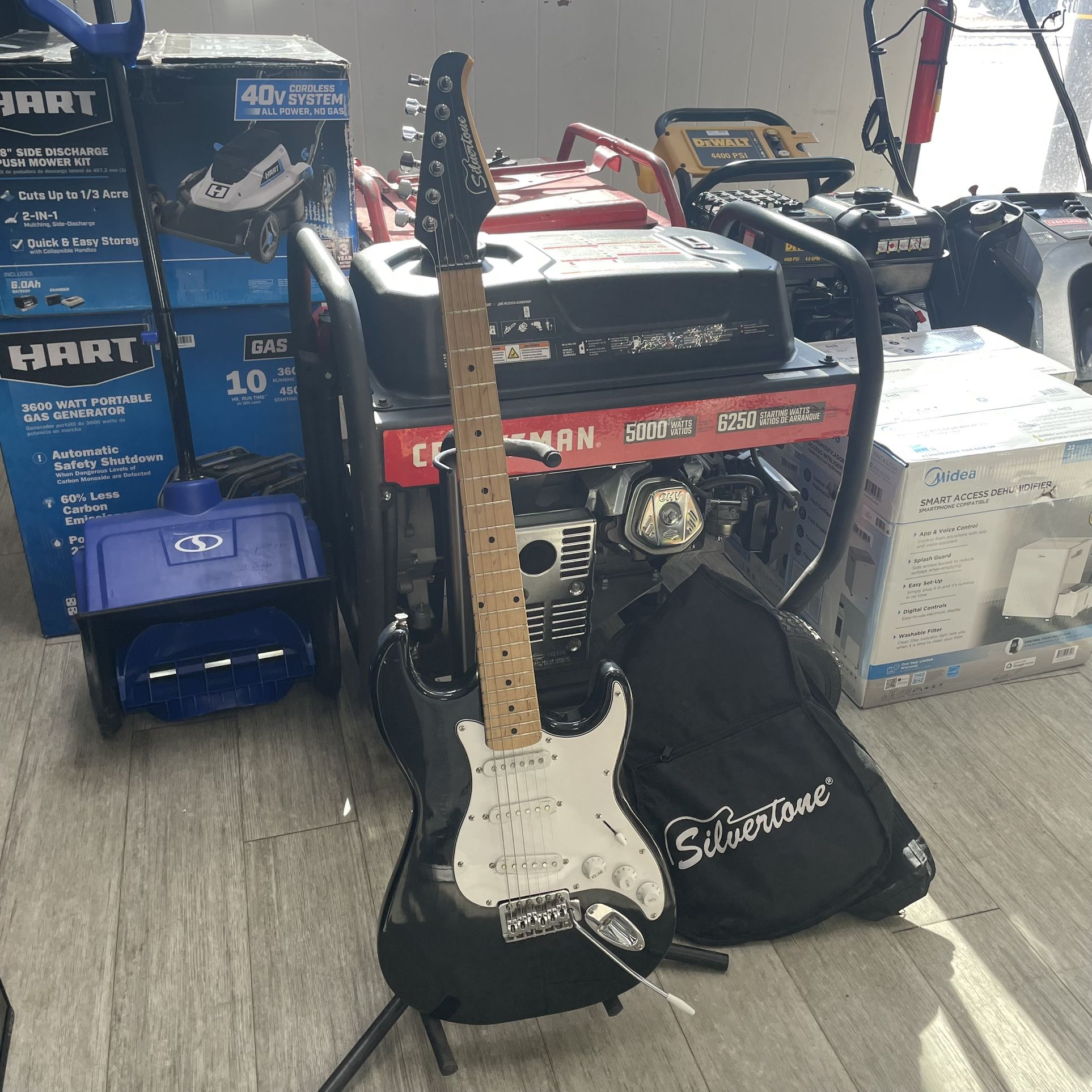 Silvertone Electric Guitar