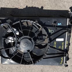 2015 2016 2017 2018 2019 KIA SORENTO RADIATOR FAND AND A.C CONDENDER