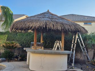 Synthetic Palapa W Bbqisland