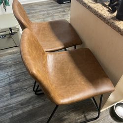 Leather Counter Height Barstools
