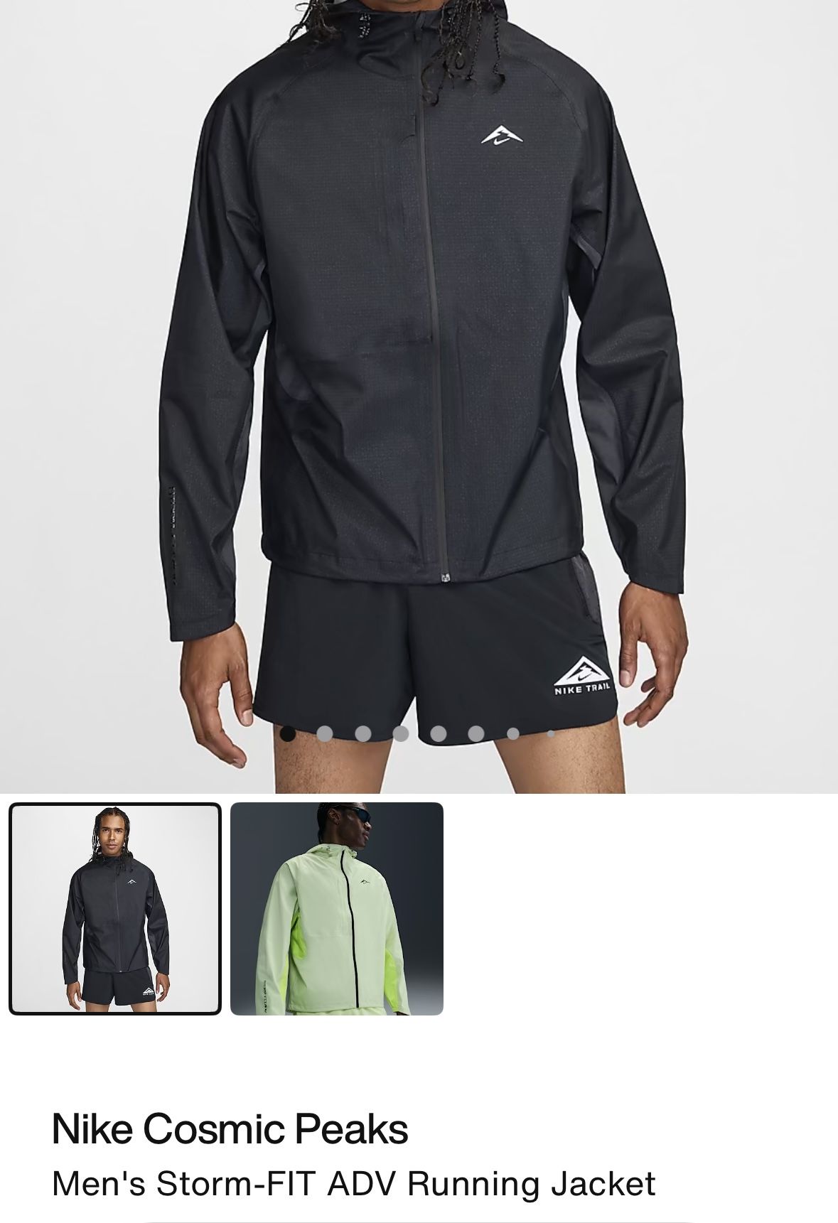 Nike Trail Men’s Running Jacket