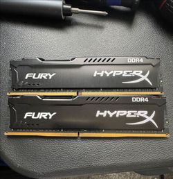 HyperX Fury 32GB 2x16GB DDR4 2666MHz RAM HX426C16FB/16